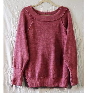 Free People pink pullover XS